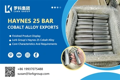 Grŵp Lork - Haynes 25 （L-605 / WF-11） Allforio Bar Aloi Cobalt i'r Swistir